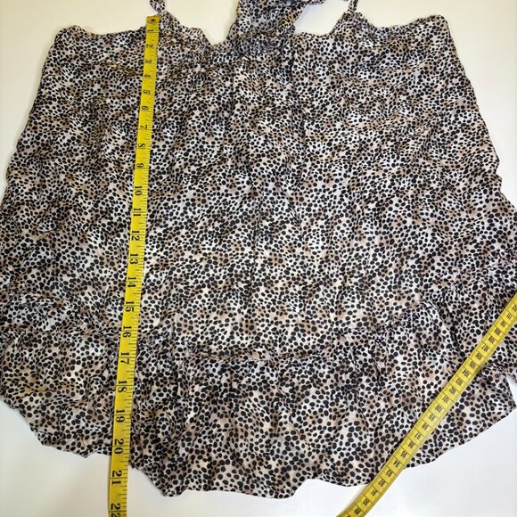 Victoria's Secret Babydoll Sleepwear Set Womens Size Large Animal Print Mob Wife - Picture 5 of 9